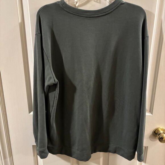 Orvis Unisex Green Pullover Crewneck Modal Sweatshirt ~ Medium ~ SUPER SOFT - Picture 6 of 6